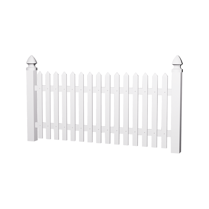 HAD1 PVC Face dipasang pagar piket