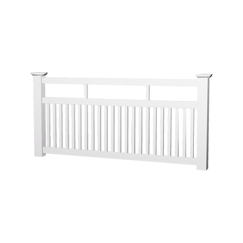 Pagar kereta api plastik HBG