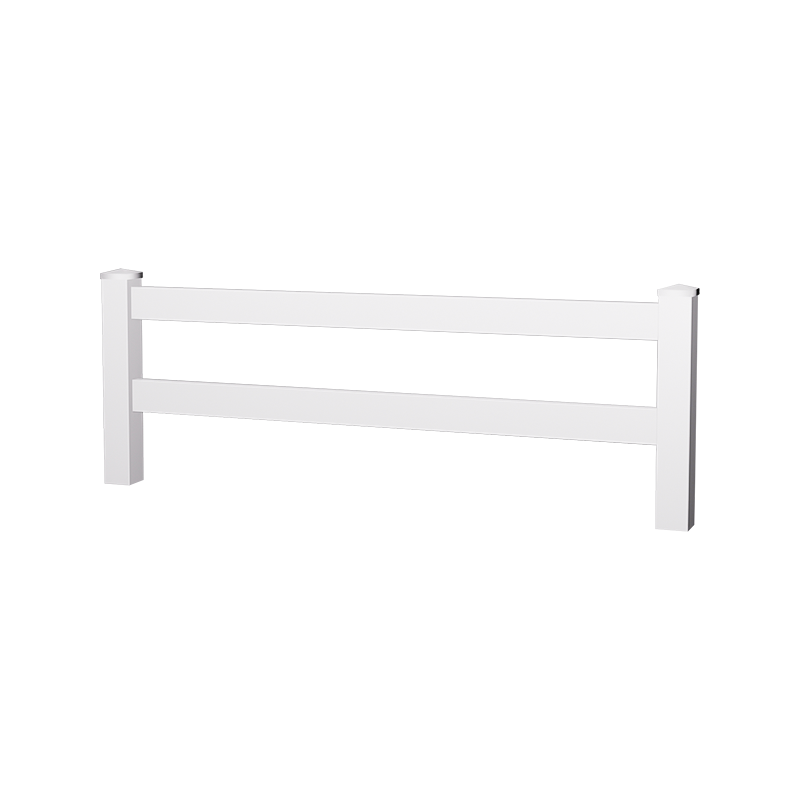 HDA 2-RAIL PVC FARM FENCE