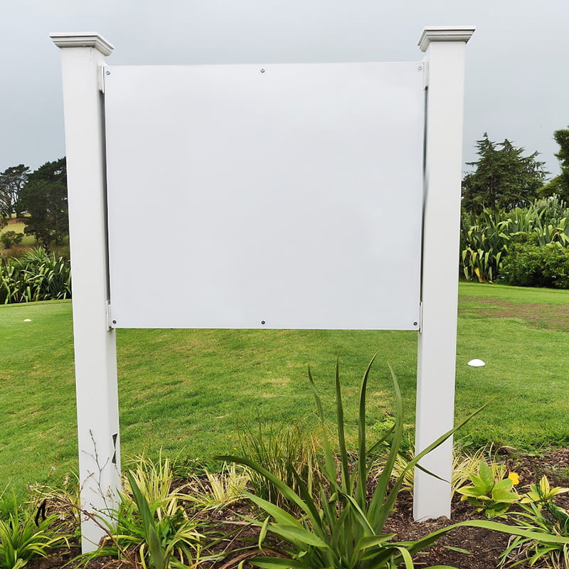 Bingkai tanda PVC ketinggian tersuai